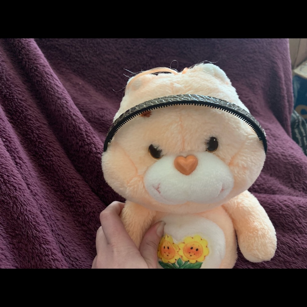 EUC brown faux snakeskin headband